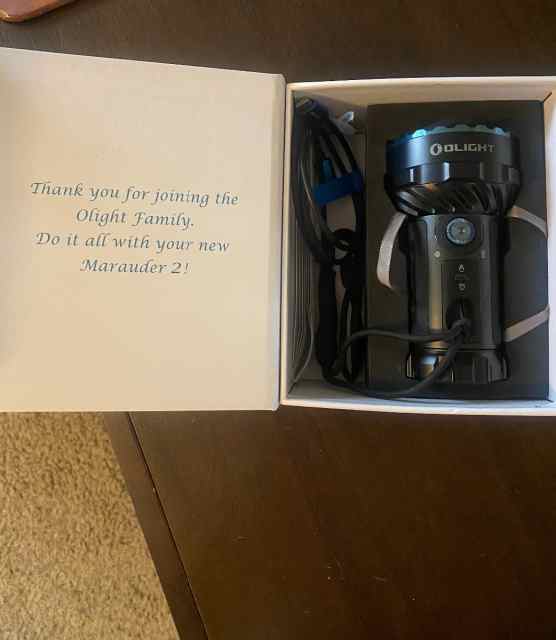 Olight marauder 2