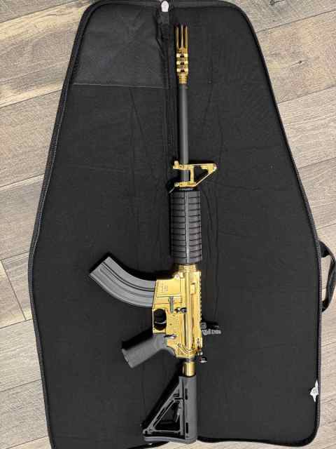 Gold AR 15