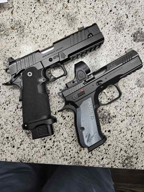 CZ SHADOW AND SPRINGFIELD PRODIGY 2  FOR 1