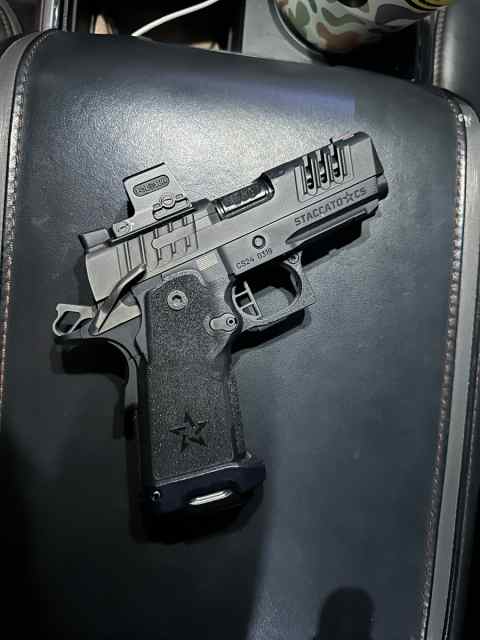 Staccato CS X-Series w/DLC barrel &amp; flat trigger