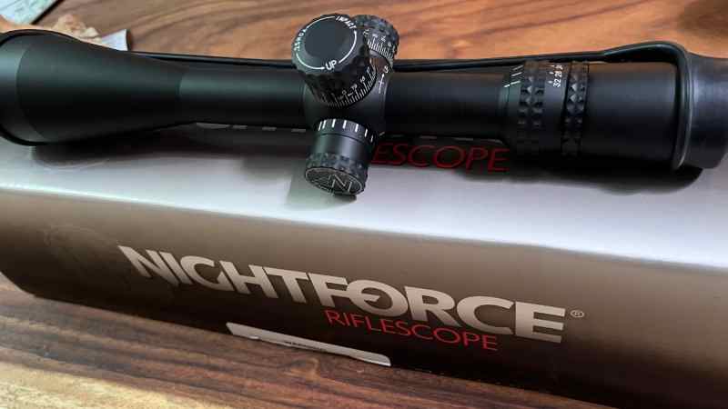 NightForce NXS 8-32x56 Like New