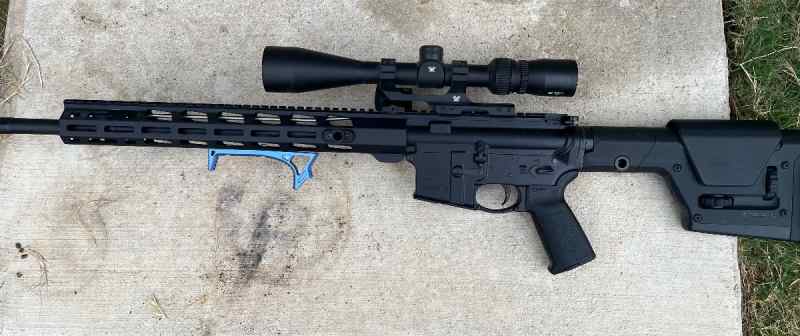 Ruger MPR in 556 with scope