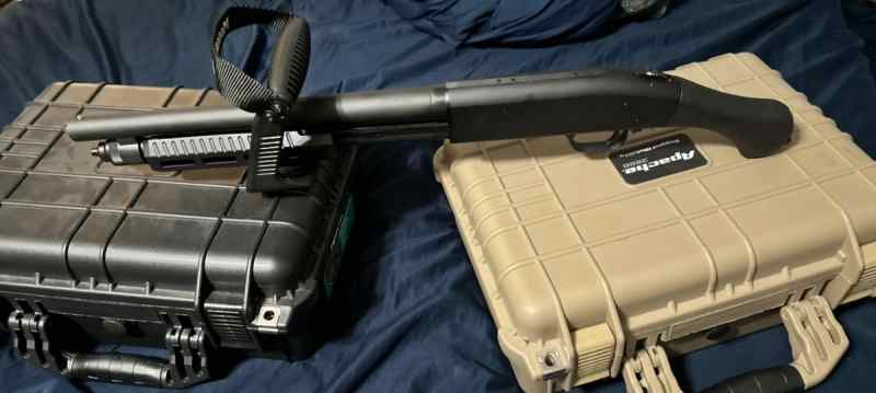Mossberg 590 shock N Saw