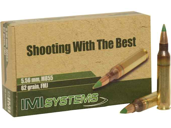 5.56 - 270 rounds m855 green tip