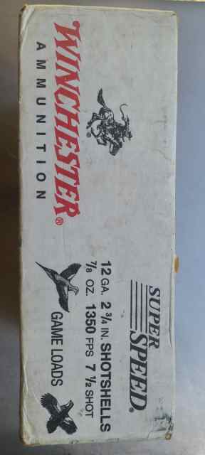 Winchester super speed 12GA. (250rd box)