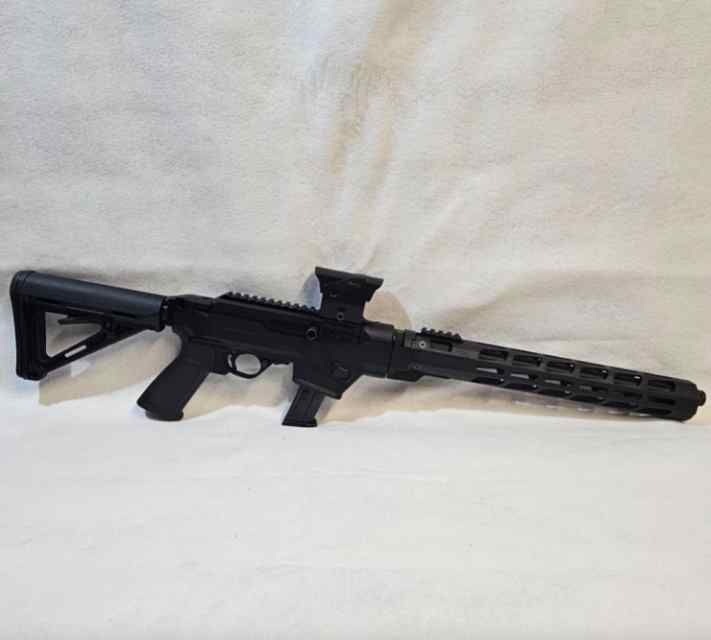 RUGER PC CARBINE W/ BURRIS FAST FIRE 3 *READ DESCR