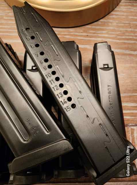 HK 15 Round HK USPC/VP9/P30 9mm Mags-price drop
